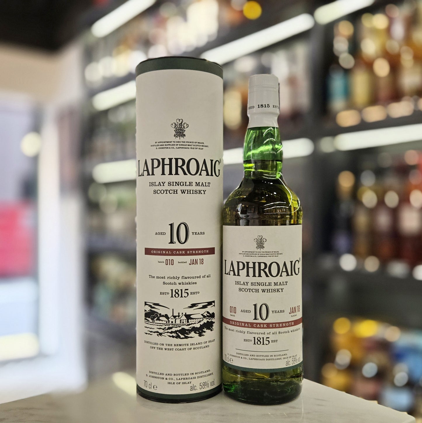 Laphroaig 10 Year Old Cask Strength Batch 10 Single Malt Scotch Whisky
