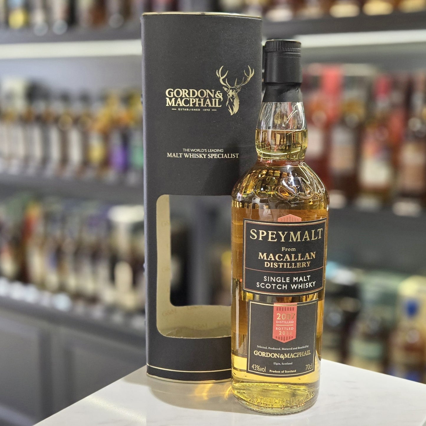 Gordon & MacPhail Speymalt Macallan 2007-2016 Single Malt Scotch Whisky