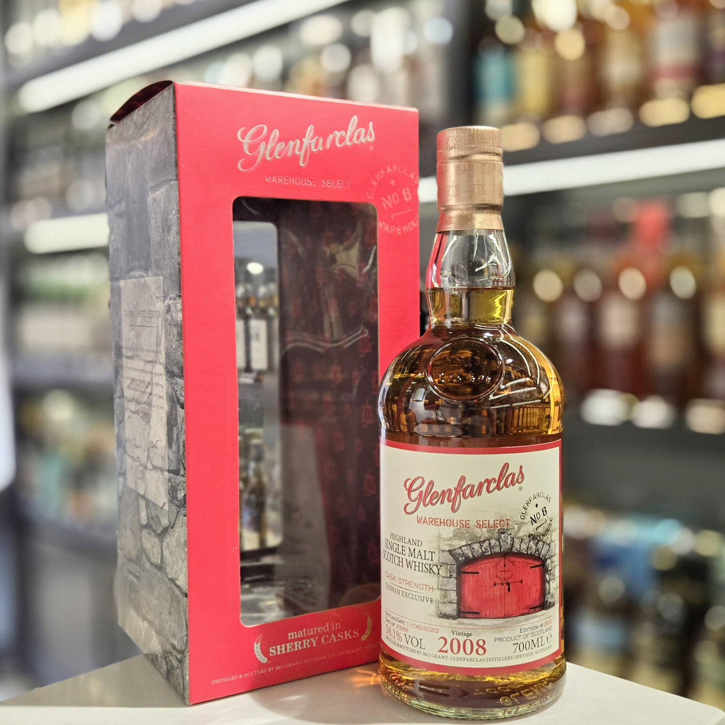Glenfarclas Warehouse Select TWE Exclusive No.8 Single Malt Scotch Whisky