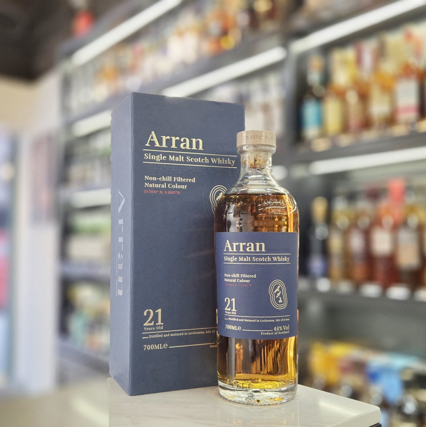 Arran 21 Year Old Single Malt Scotch Whisky