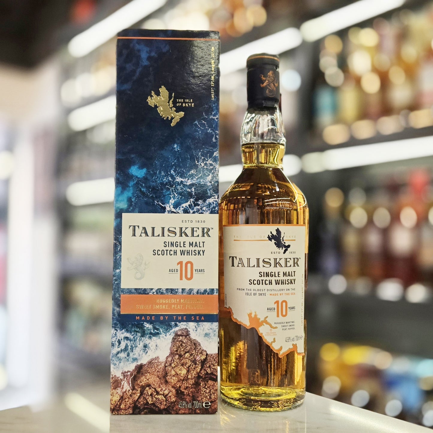 Talisker 10 Year Old Single Malt Scotch Whisky