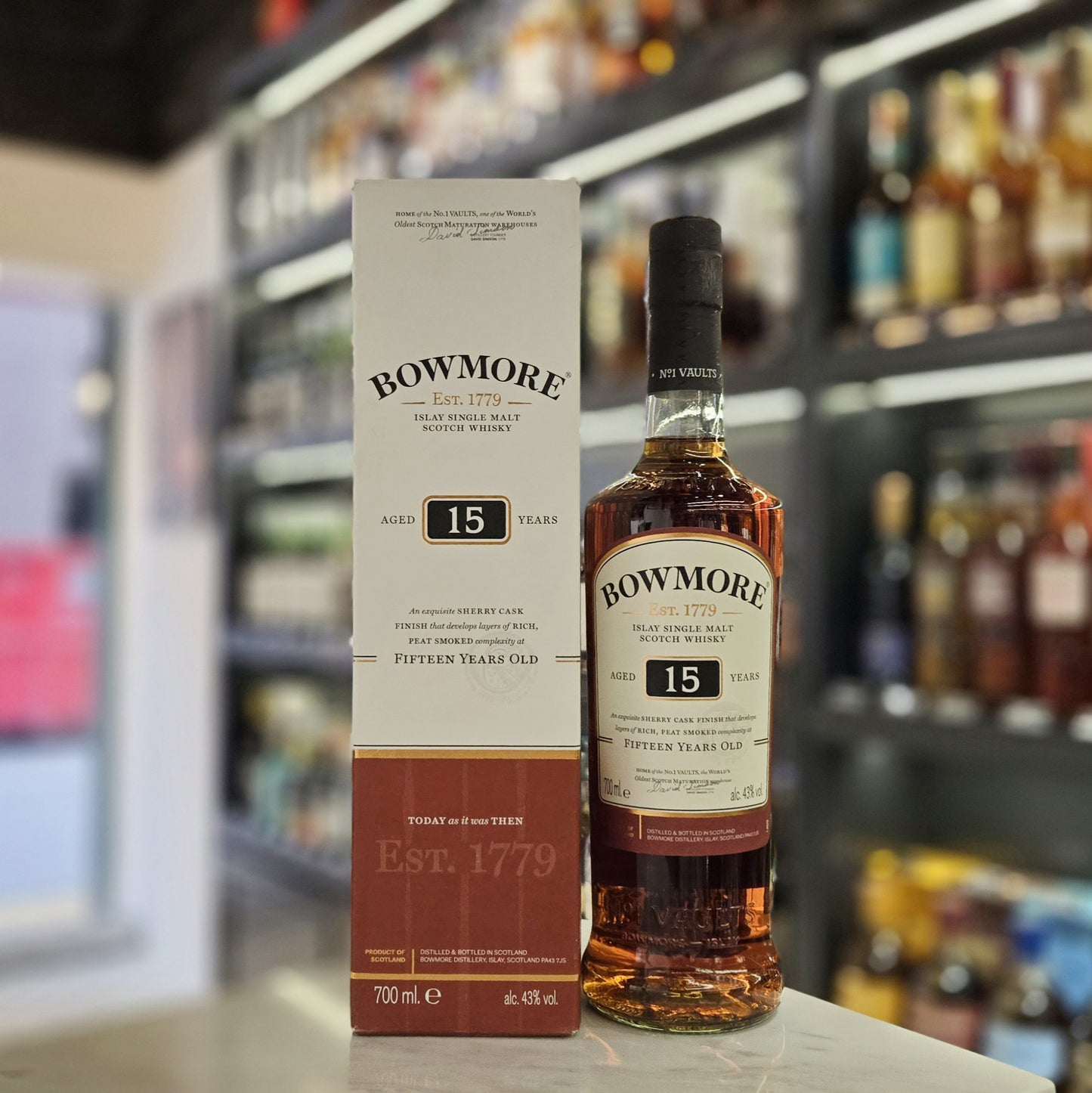 Bowmore 15 Year Old Single Malt Scotch Whisky