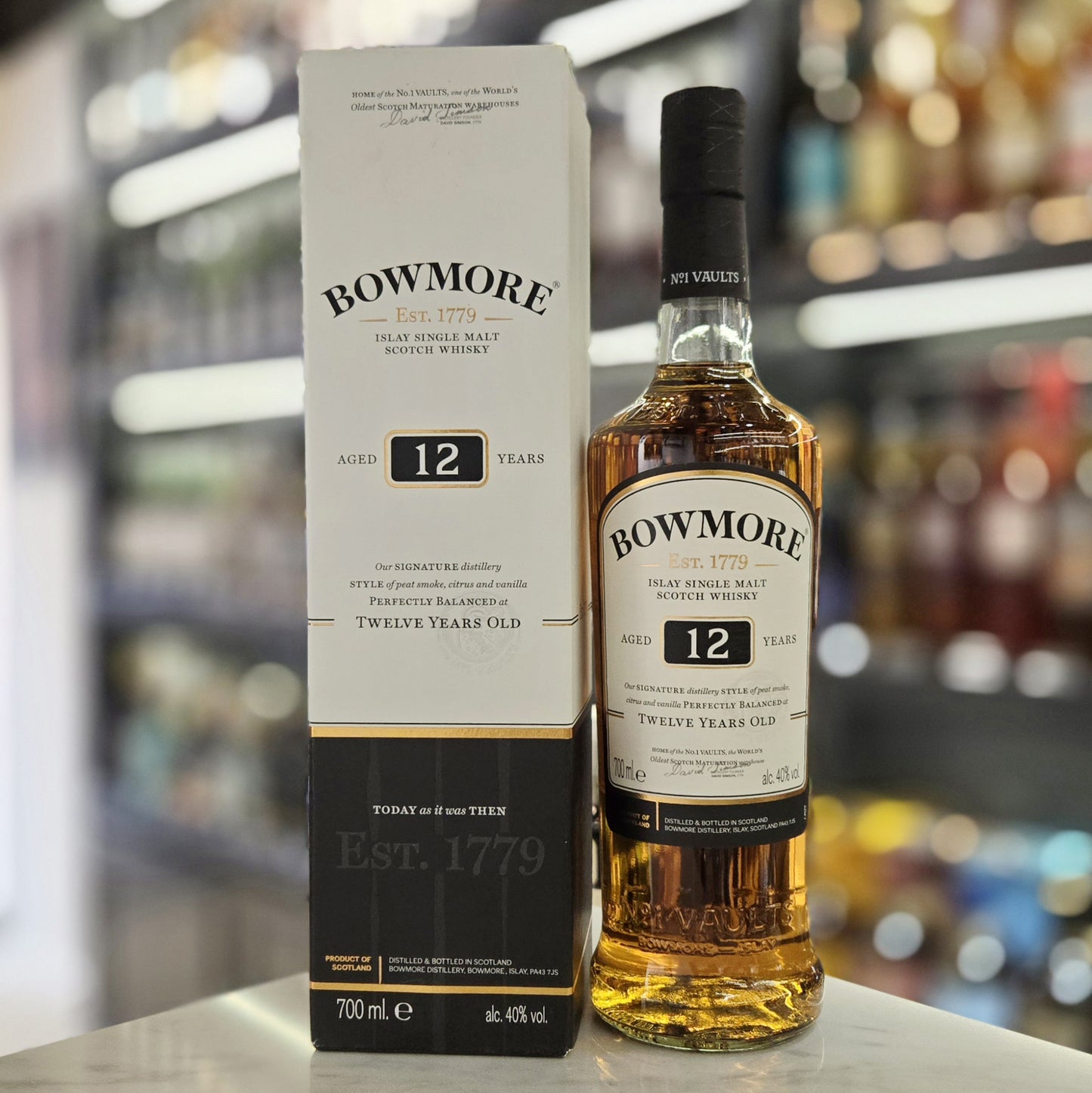 Bowmore 12 Year Old Single Malt Scotch Whisky