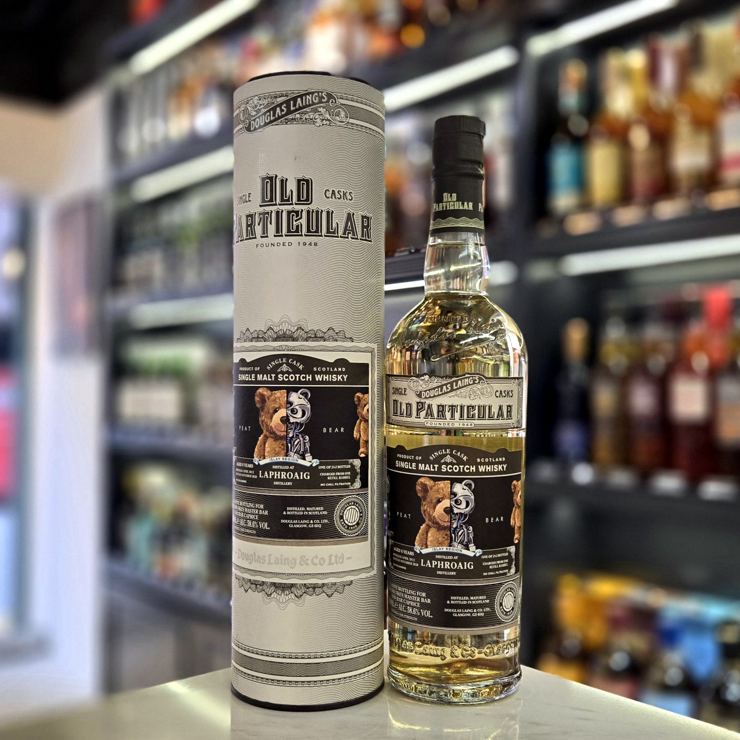 Old Particular Laphroaig 8 Year Old Single Malt Scotch Whisky