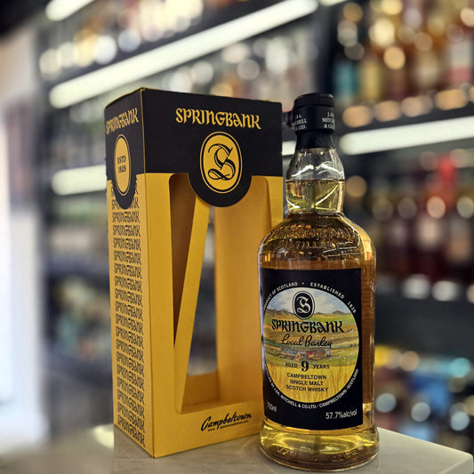 Springbank 9 Year Old Local Barley Single Malt Scotch Whisky (750ml)