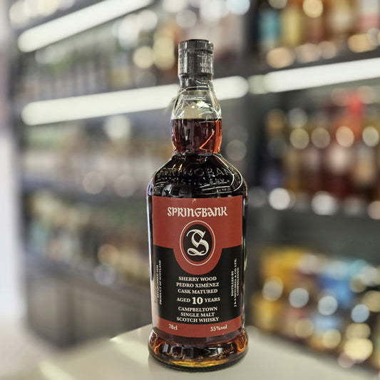 Springbank 10 Year Old Sherry Wood PX Matured Single Malt Scotch Whisky