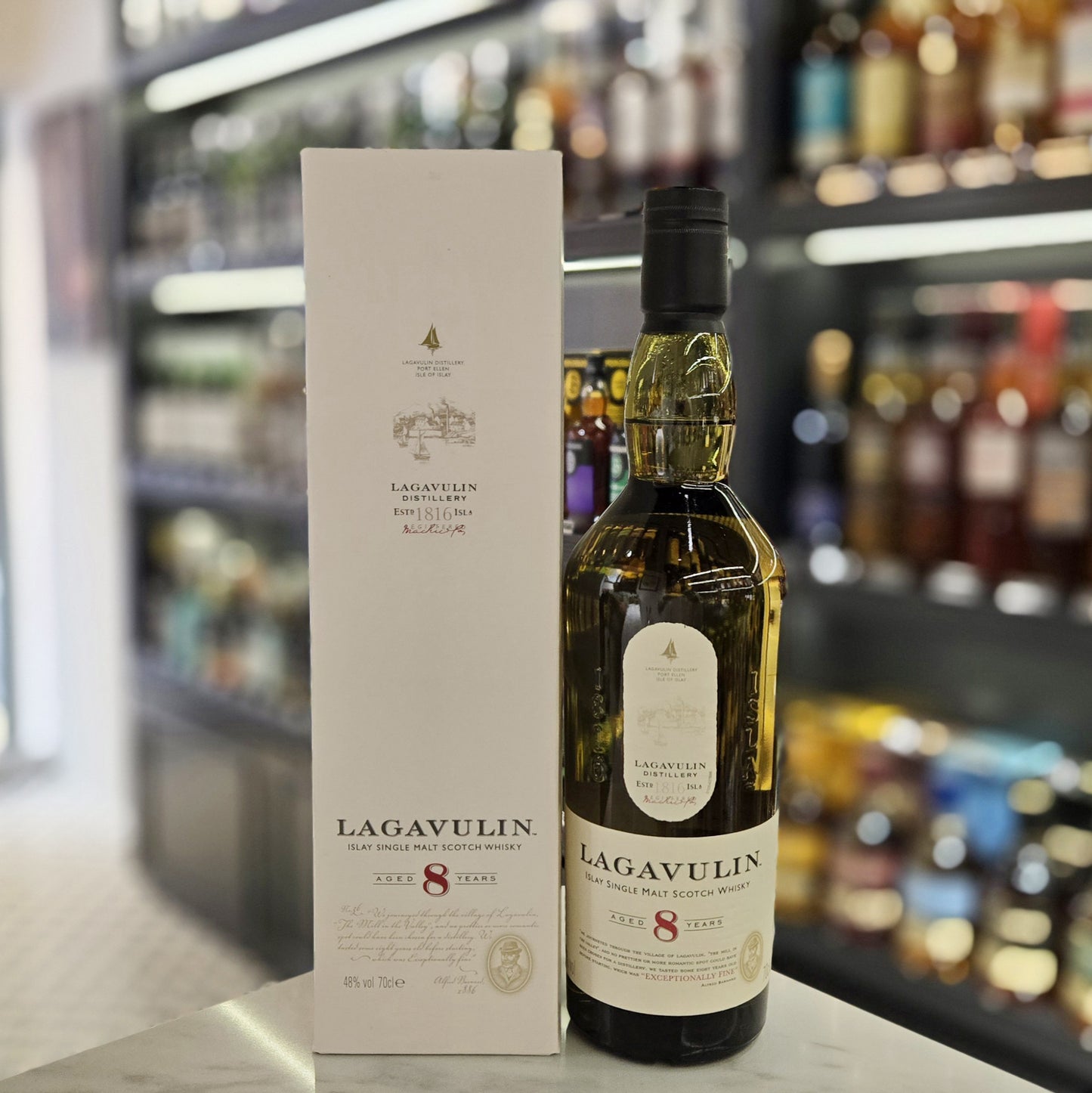 Lagavulin 8 Year Old Single Malt Scotch Whisky