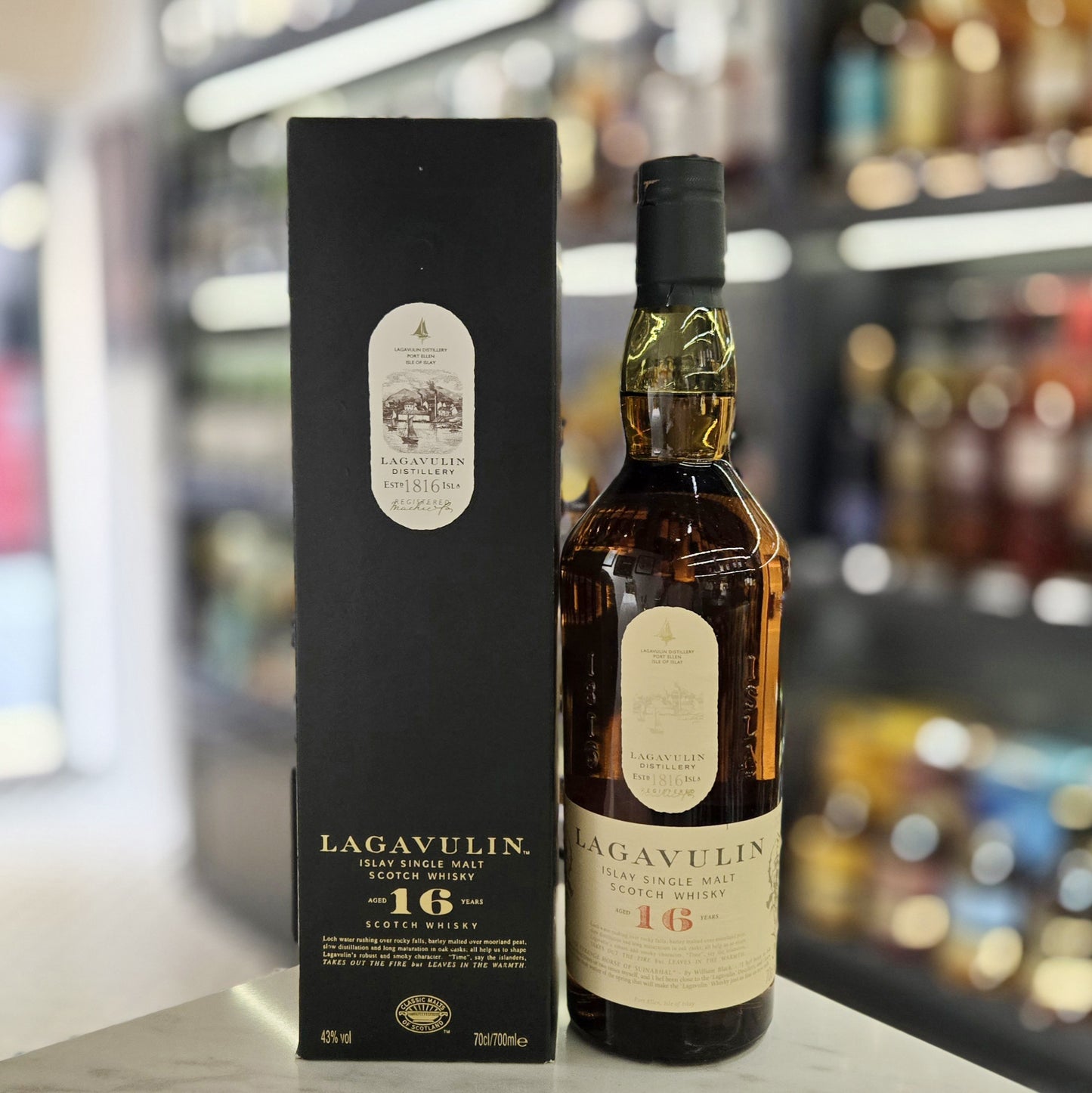 Lagavulin 16 Year Old Single Malt Scotch Whisky