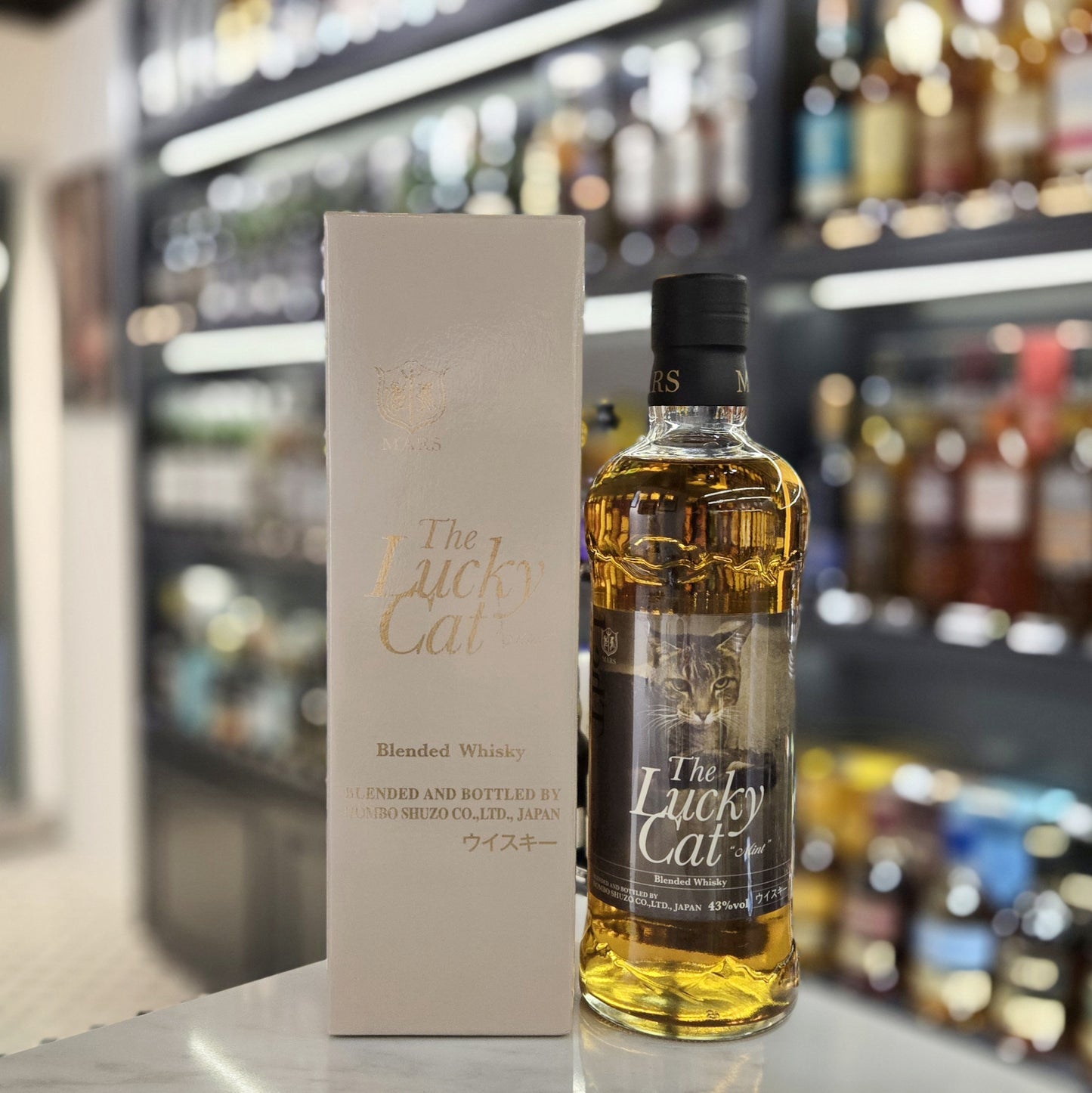 Mars The Lucky cat "Mint" Blended Japanese Whisky