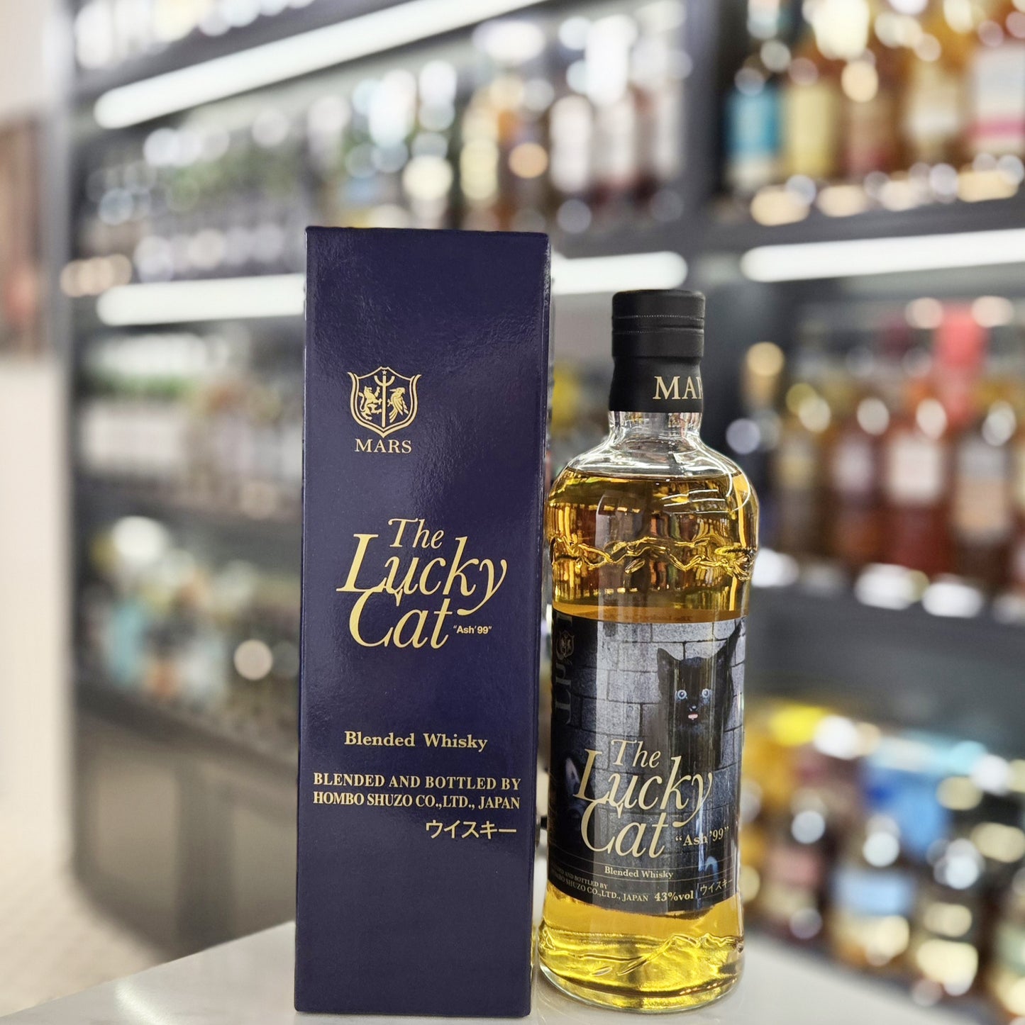 Mars The Lucky Cat "Ash99" Blended Japanese Whisky