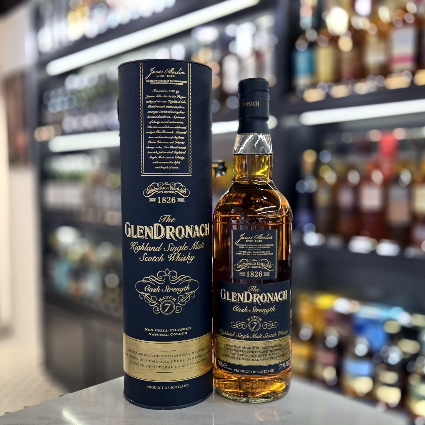 GlenDronach Batch 7 Cask Strength Single Malt Scotch Whisky