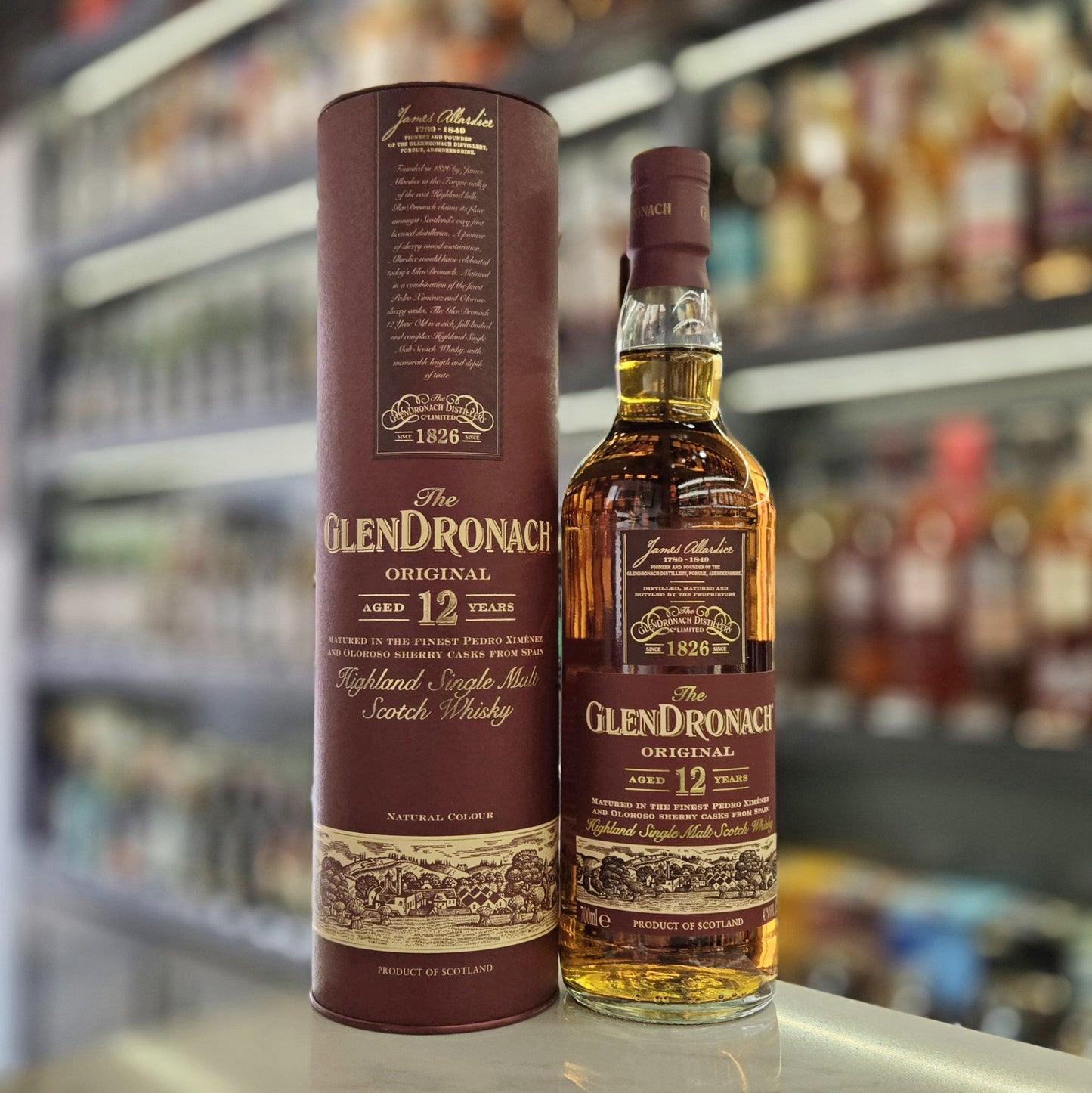 GlenDronach 12 Year Old Single Malt Scotch Whisky