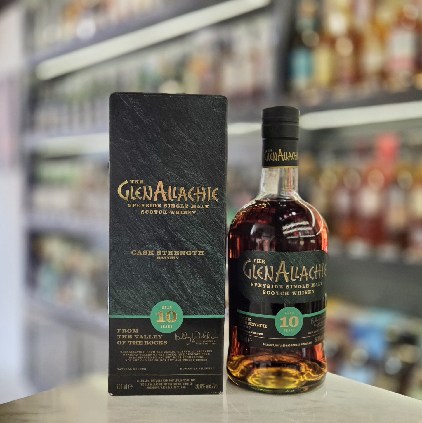 GlenAllachie 10 Year Old Cask Strength Batch 7 Single Malt Scotch Whisky