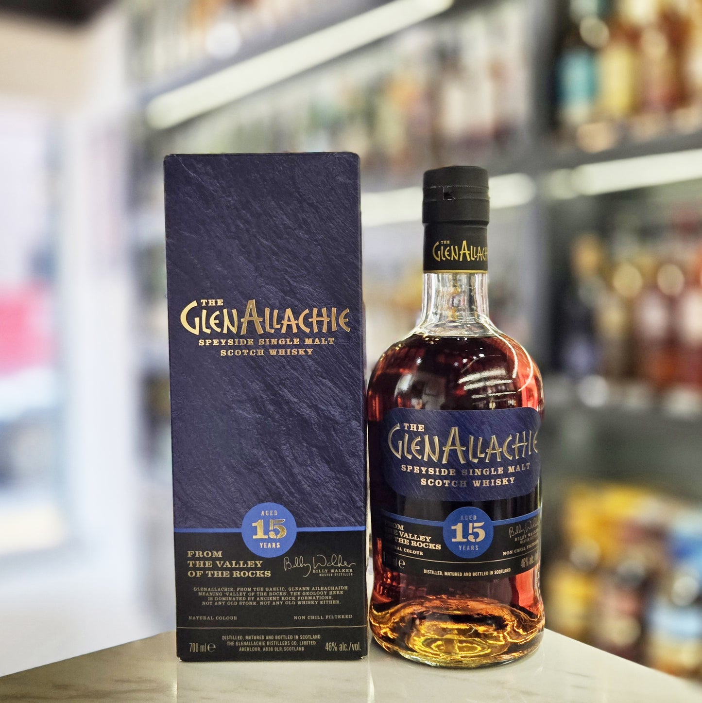 GlenAllachie 15 Year Old Single Malt Scotch Whisky