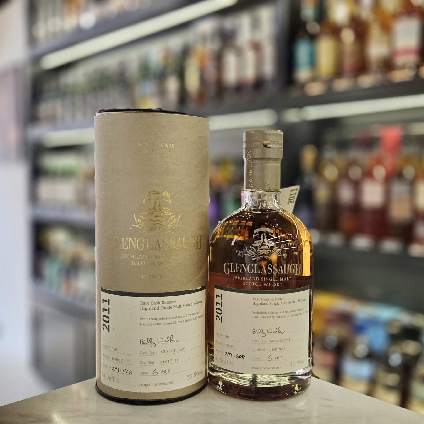 Glenglassaugh 6 Year Old Rare Cask Release (Cask #180) Single Malt Scotch Whisky