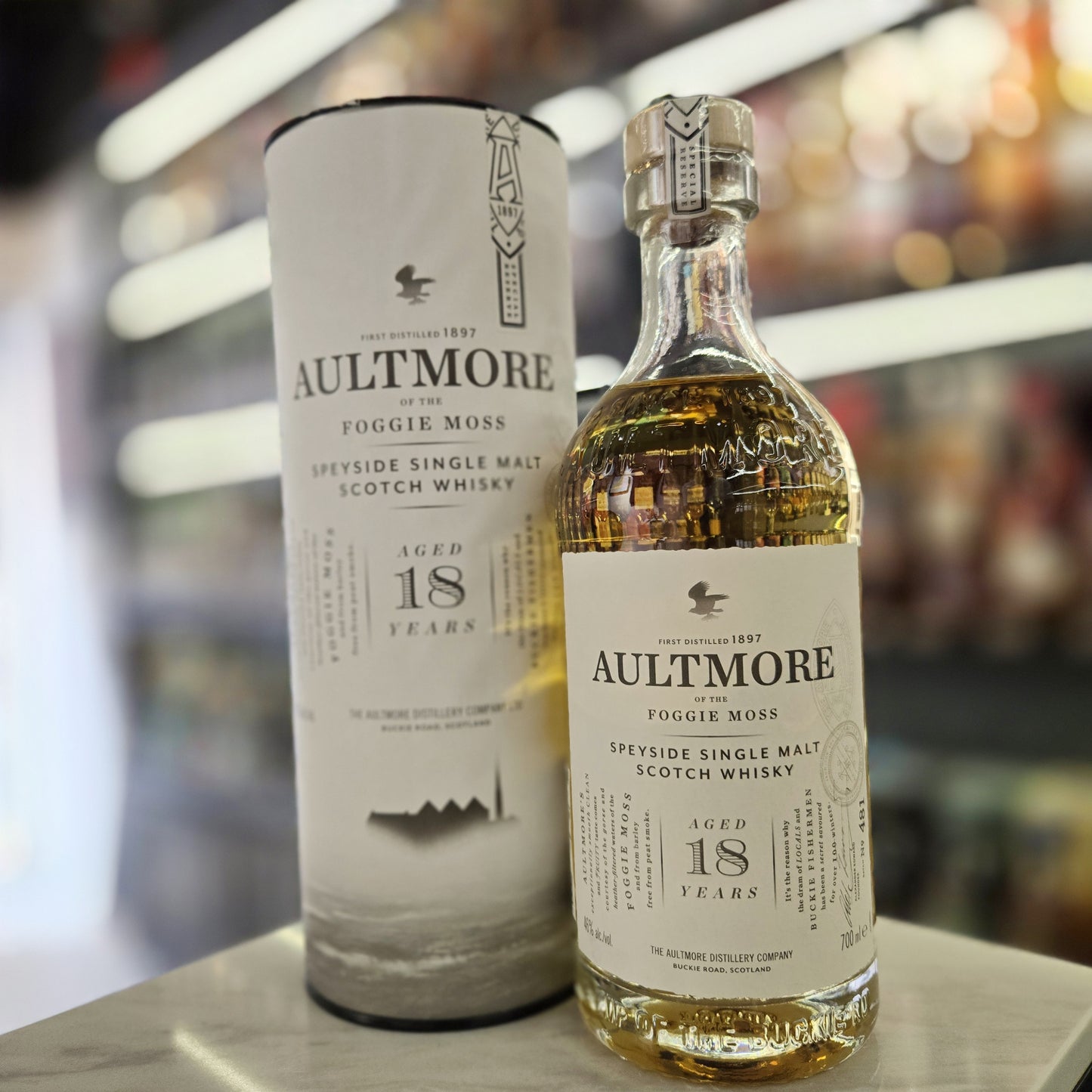 Aultmore 18 Year Old Single Malt Scotch Whisky