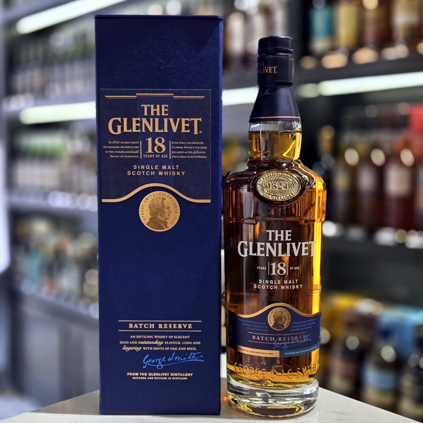 Glenlivet 18 Year Old Single Malt Scotch Whisky