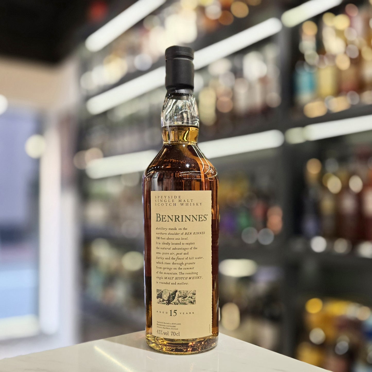 Benrinnes 15 Year Old Flora and Fauna Single Malt Scotch Whisky