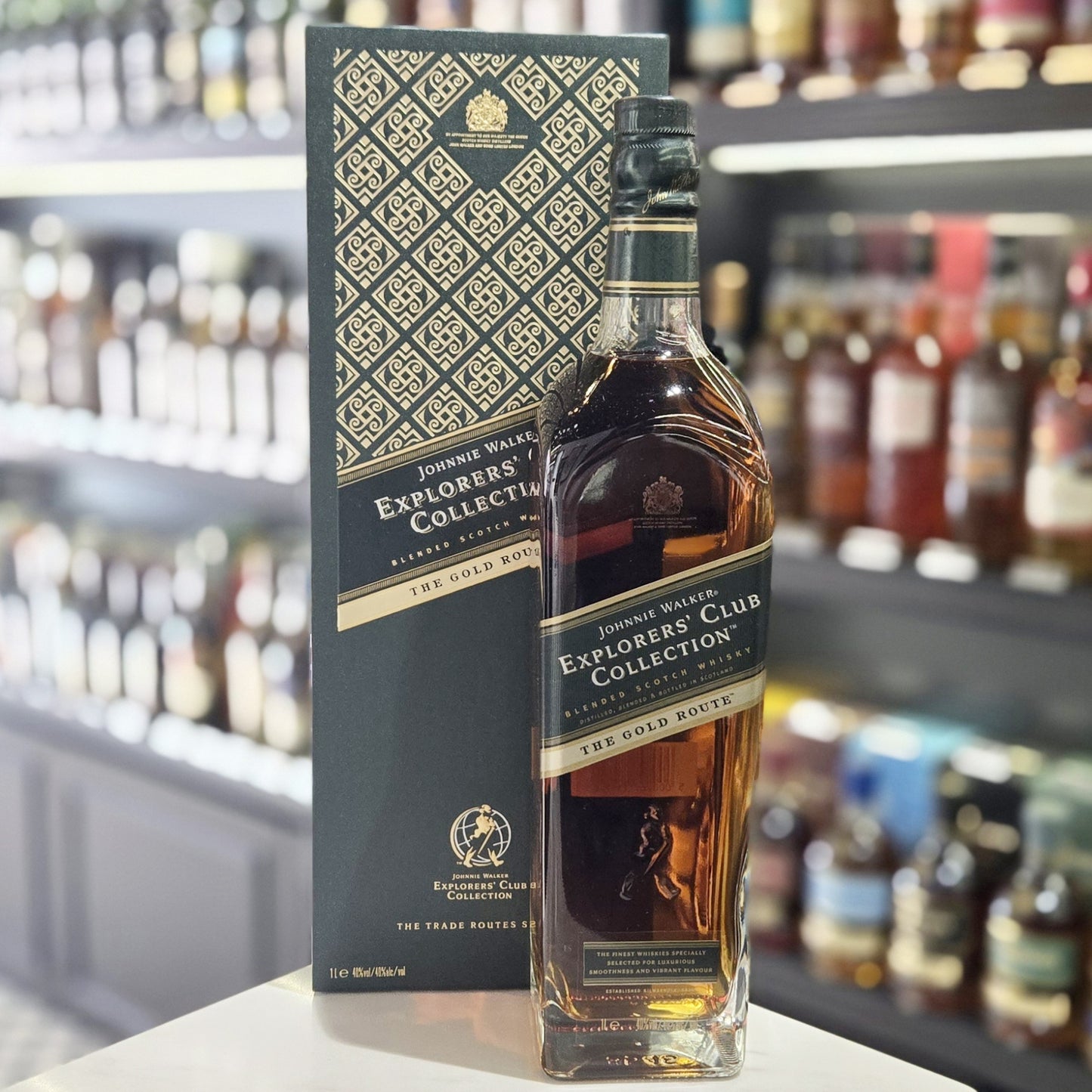 Johnnie Walker The Gold Route Blended Whisky (1L)
