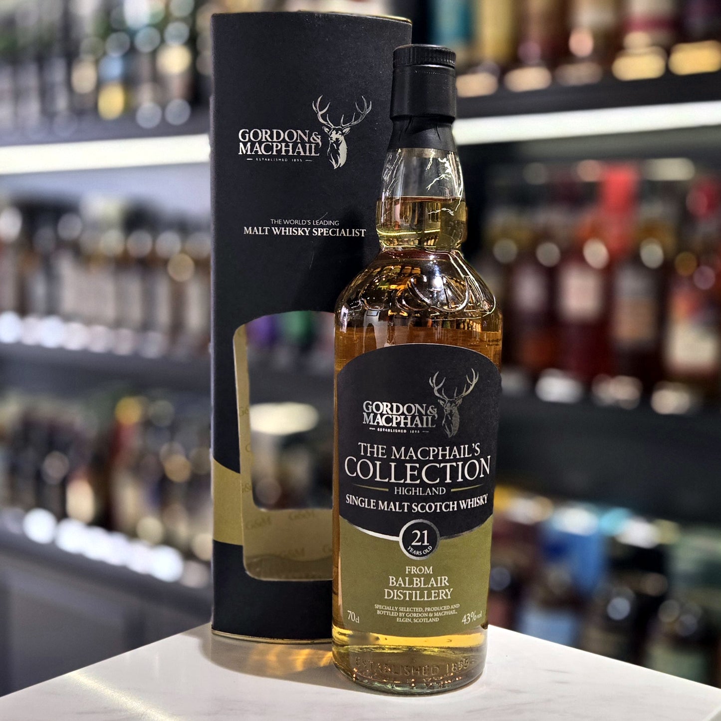 Gordon & MacPhail Balblair 21 Year Old Single Malt Scotch Whisky