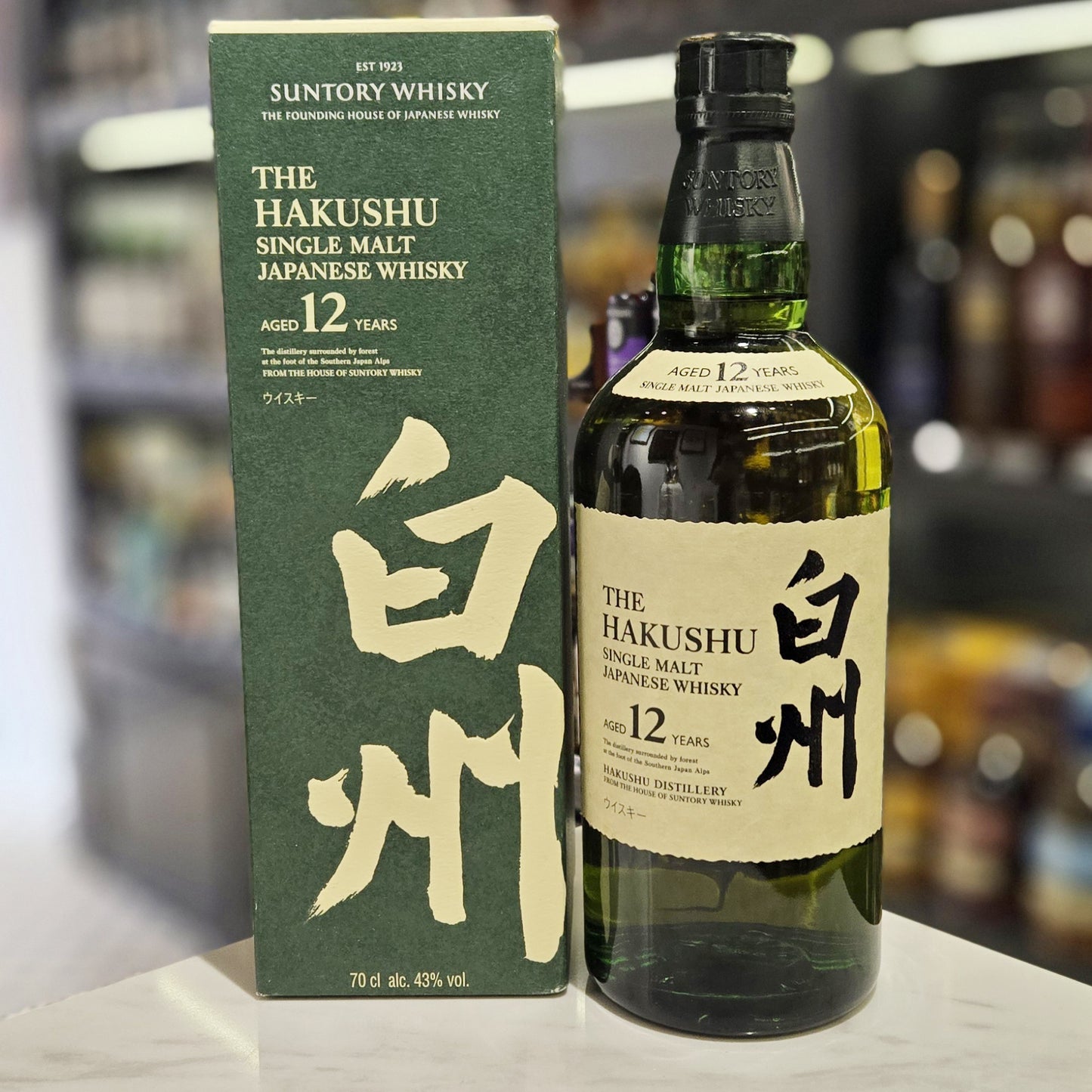 Hakushu 12 Year Old Single Malt Japanese Whisky (Eng Ver)