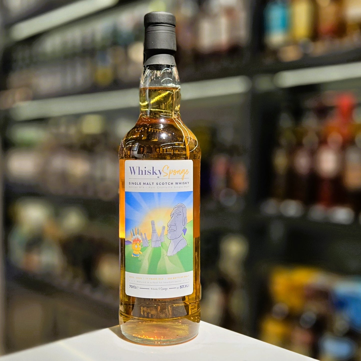 Whisky Sponge Port Charlotte 17 year old Single Malt Scotch Whisky