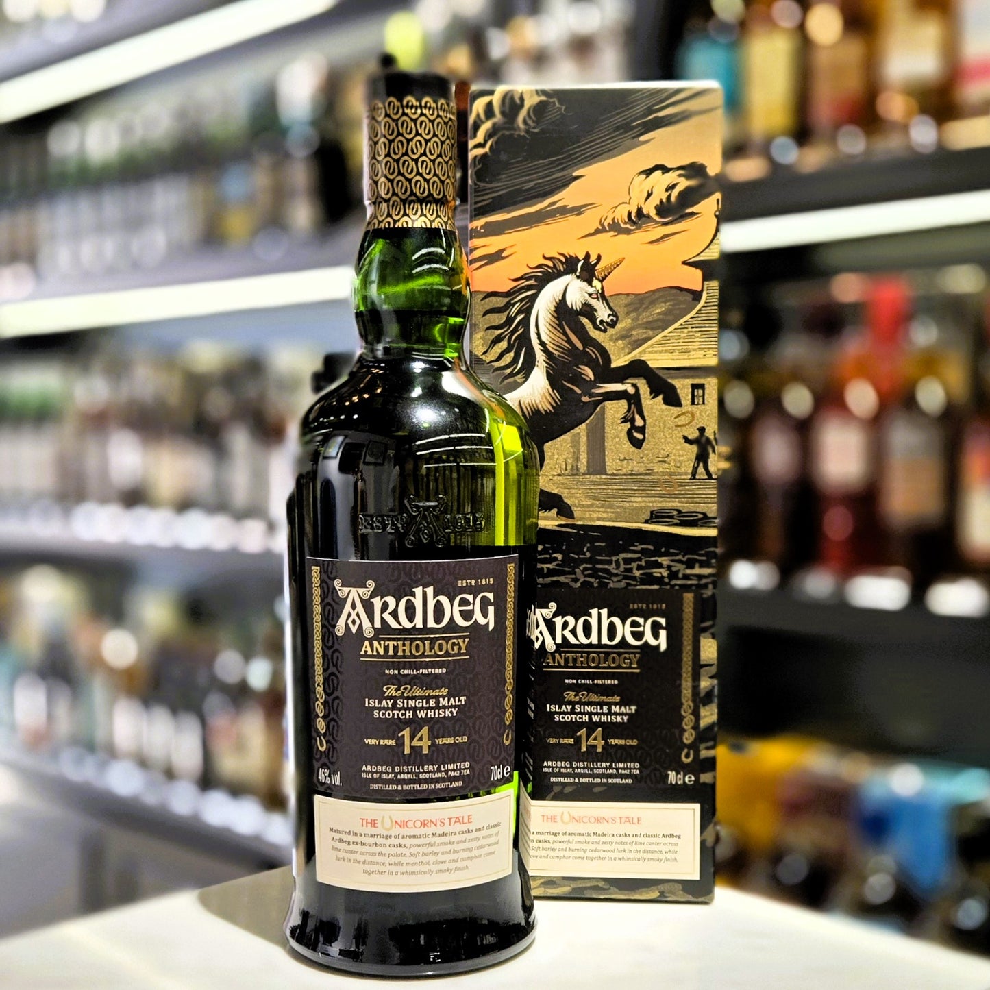 Ardbeg 14 Year Old Anthology The Unicorn's Tale Single Malt Scotch Whisky