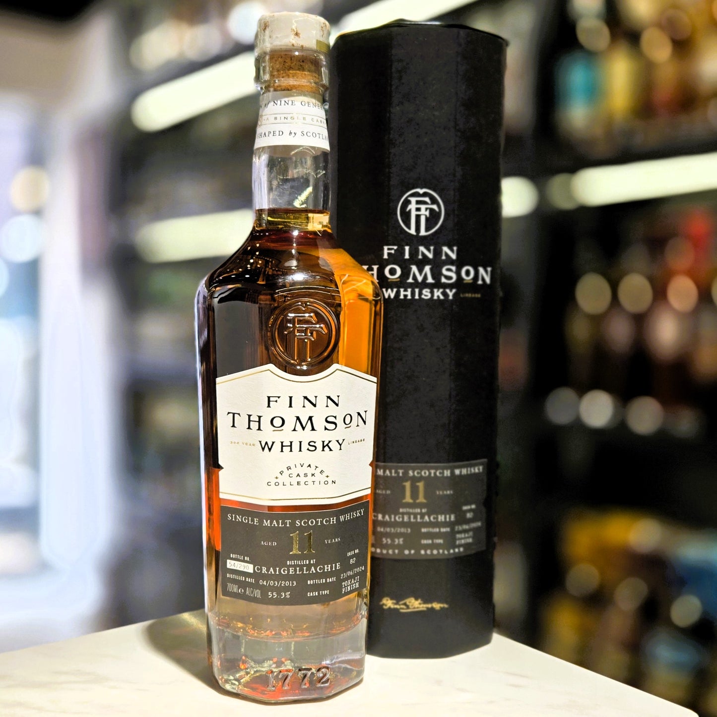 Finn Thomson Craigellachie 11 Year Old Single Malt Scotch Whisky