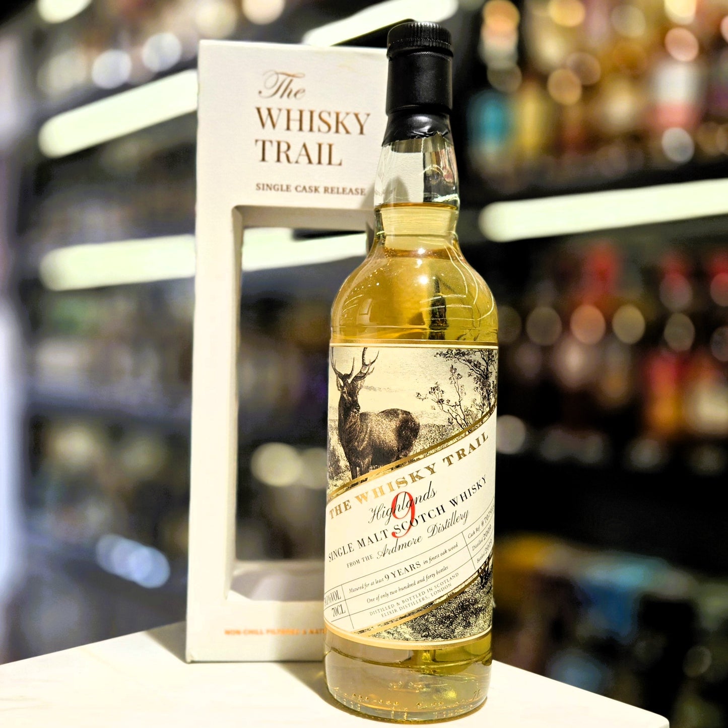 The Whisky Trail Ardmore 9 Year Single Malt Scotch Whisky