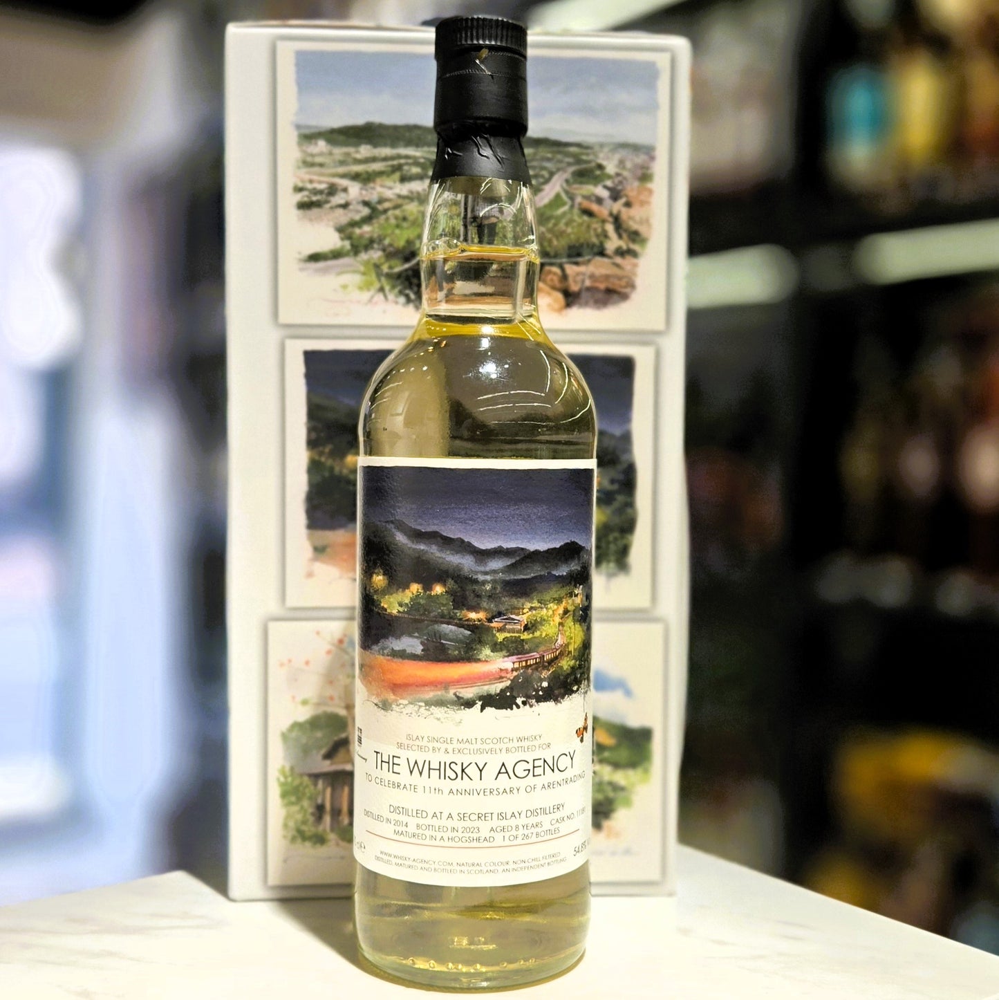 The Whisky Agency Secret Islay 8 Year Old Single Malt Scotch Whisky
