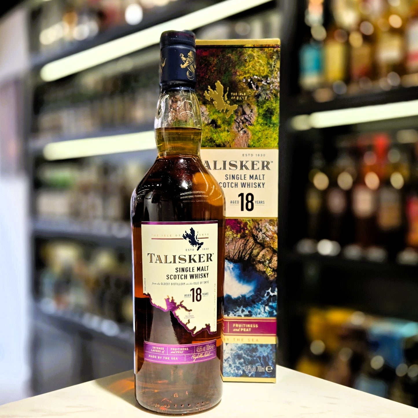 Talisker 18 Year Old Single Malt Scotch Whisky