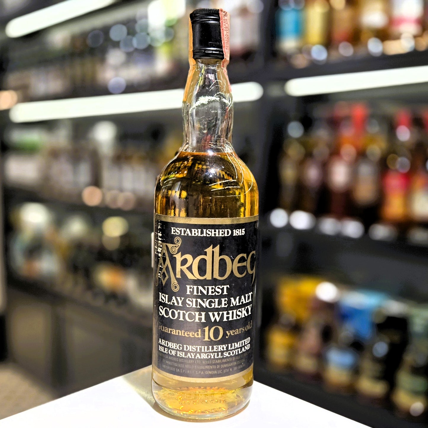 Ardbeg 10 Year Old (80s bottled) Single Malt Scotch Whisky