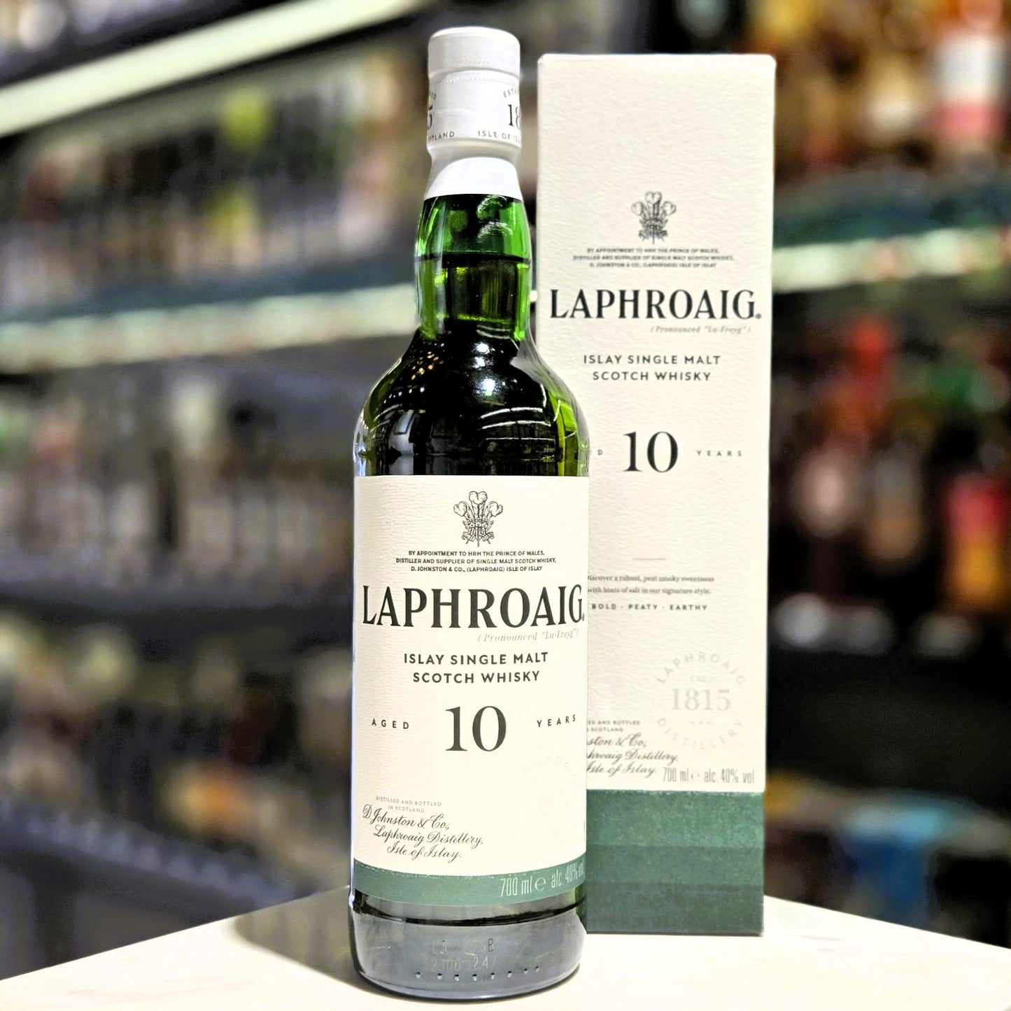 Laphroaig 10 Year Old Single Malt Scotch Whisky