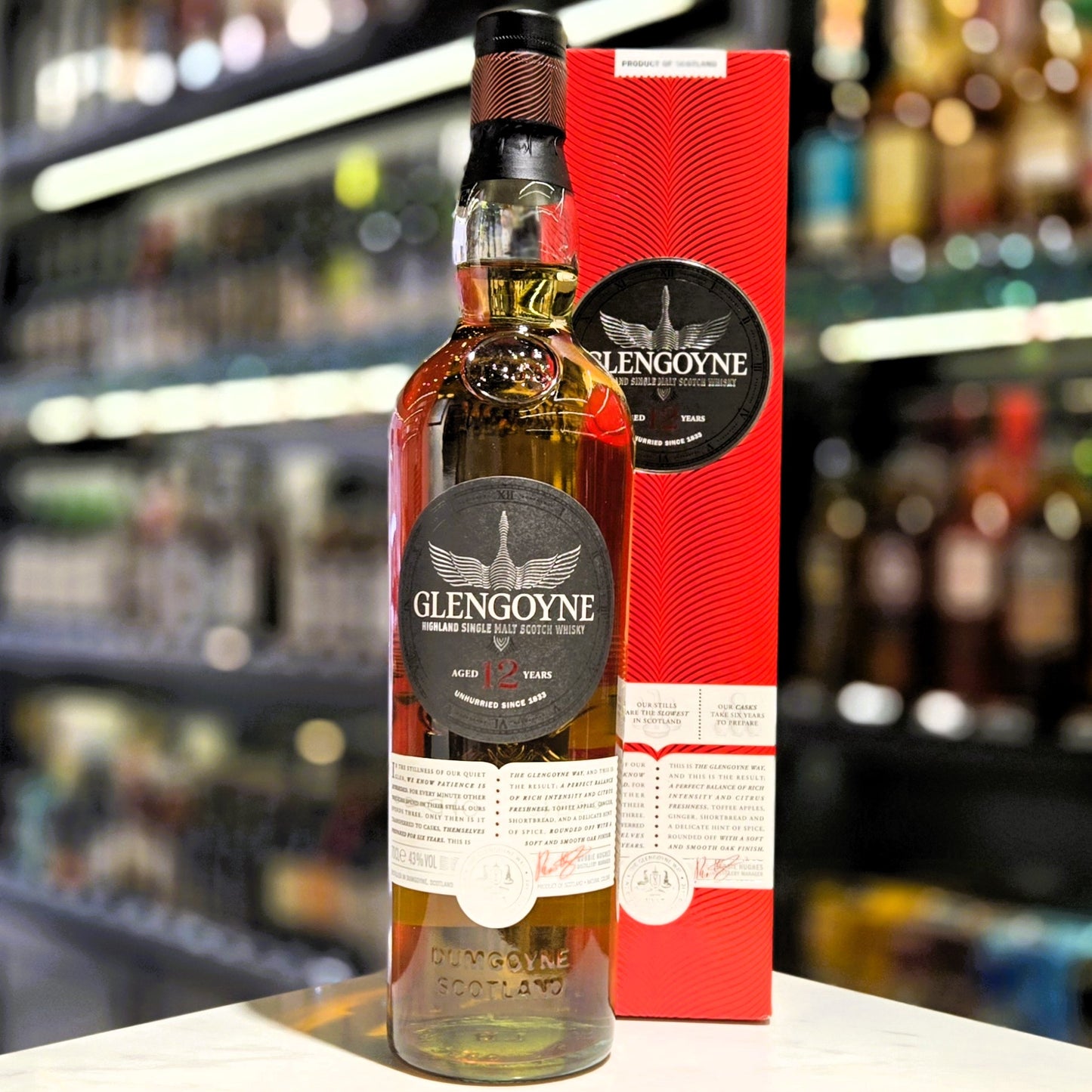 Glengoyne 12 Year Old Single Malt Scotch Whisky