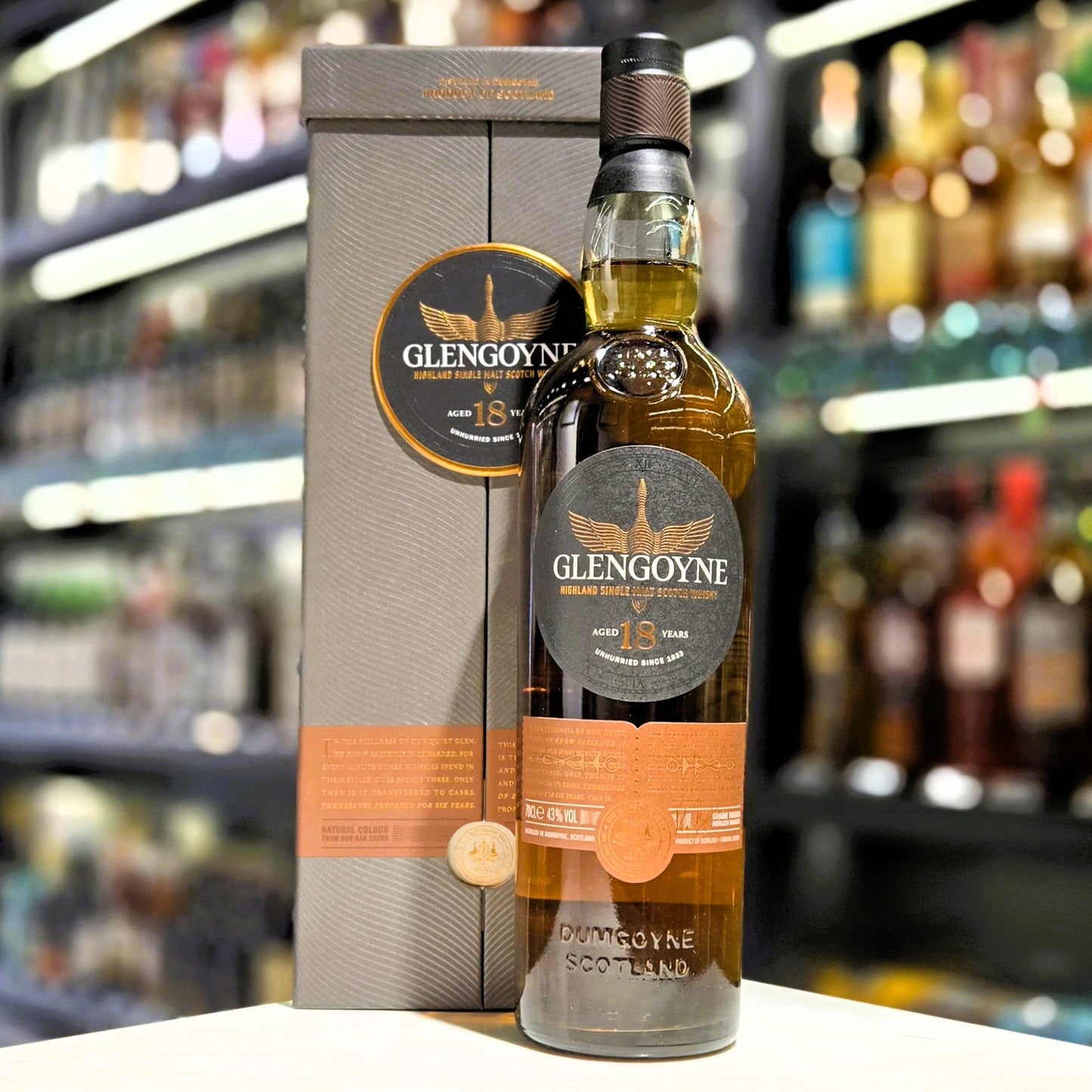 Glengoyne 18 Year Old Single Malt Scotch Whisky