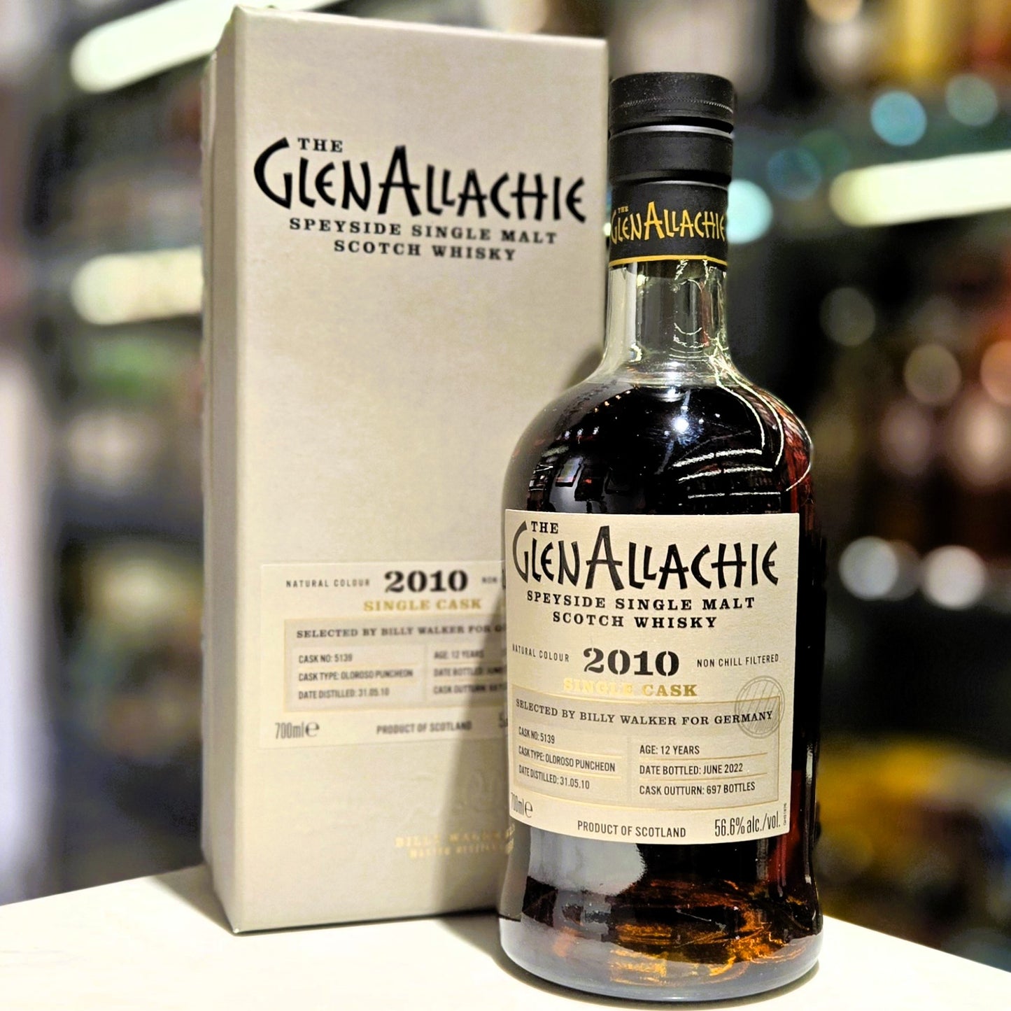 Glenallachie 12 Year Old Single Cask 2010-2022 Oloroso Puncheon (Cask #5139)