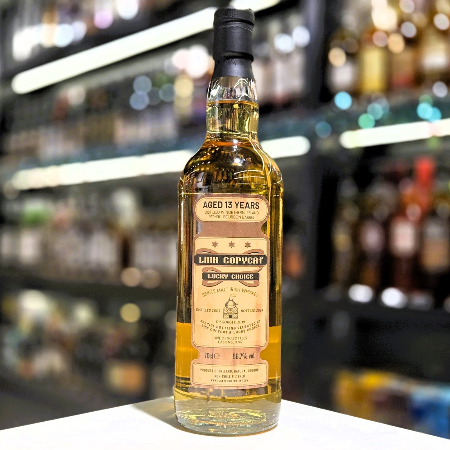 Lucky Choice Bushmill 13 Year Old Single Malt Irish Whisky