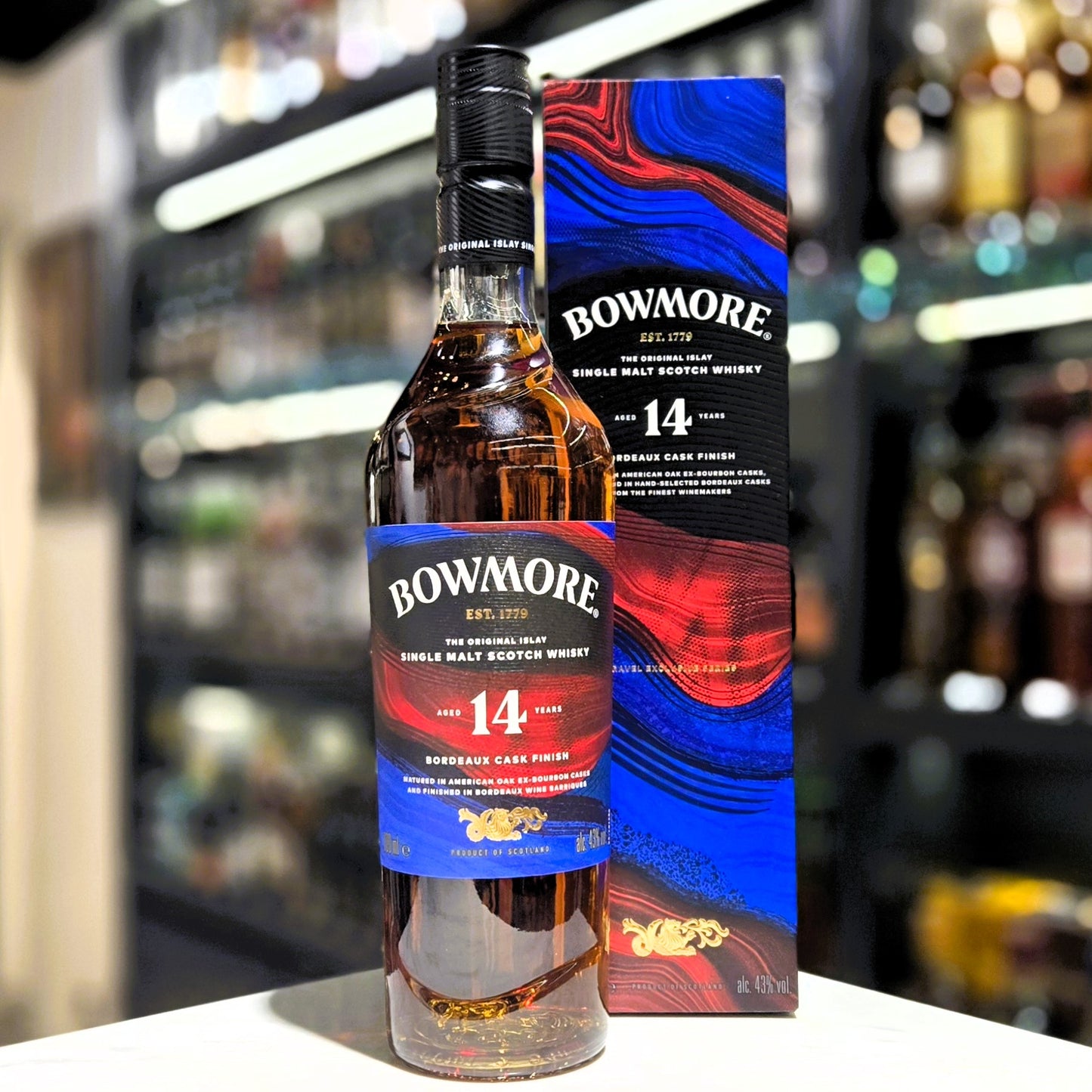 Bowmore 14 Year Old Bordeaux Cask Finish Single Malt Scotch Whisky