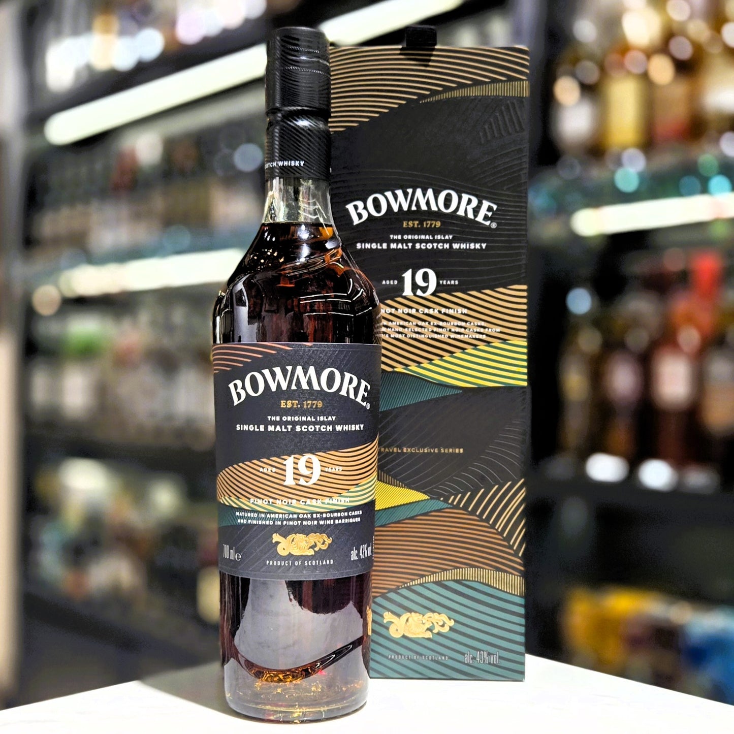 Bowmore 19 Year Old Pinot Noir Cask Finish Single Malt Scotch Whisky