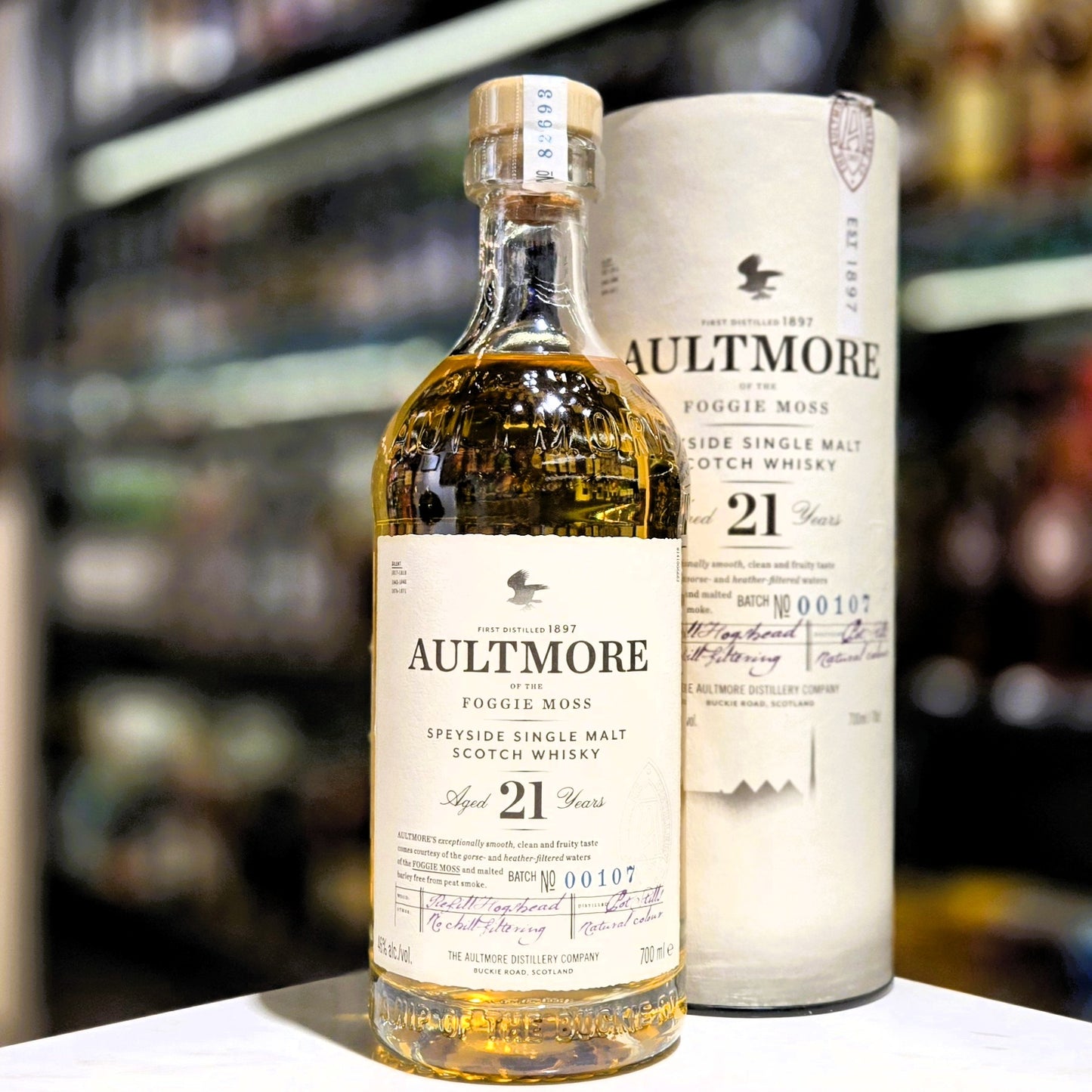 Aultmore 21 Year Old Single Malt Scotch Whisky
