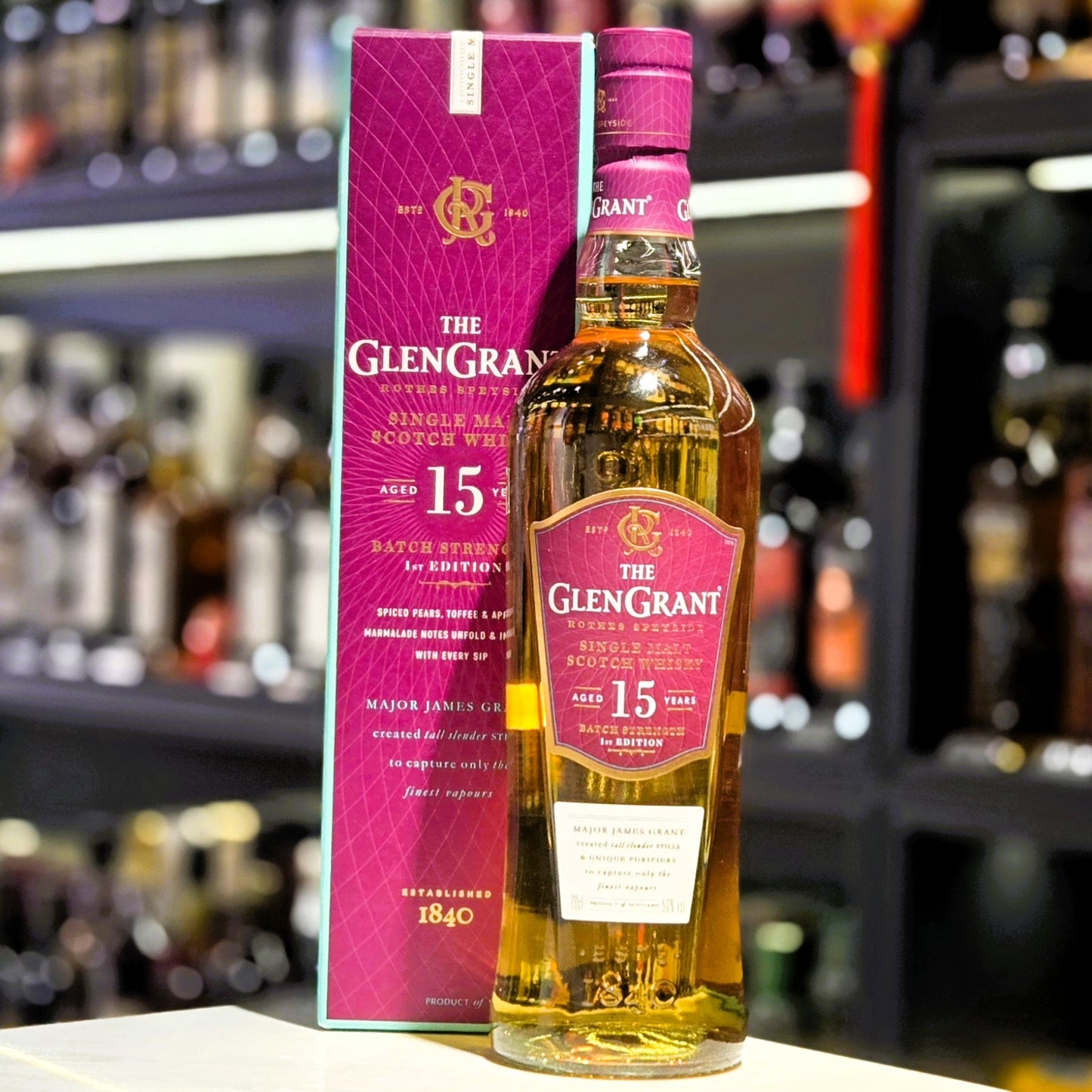 Glen Grant 15 Year Old Batch Strength Single Malt Scotch Whisky