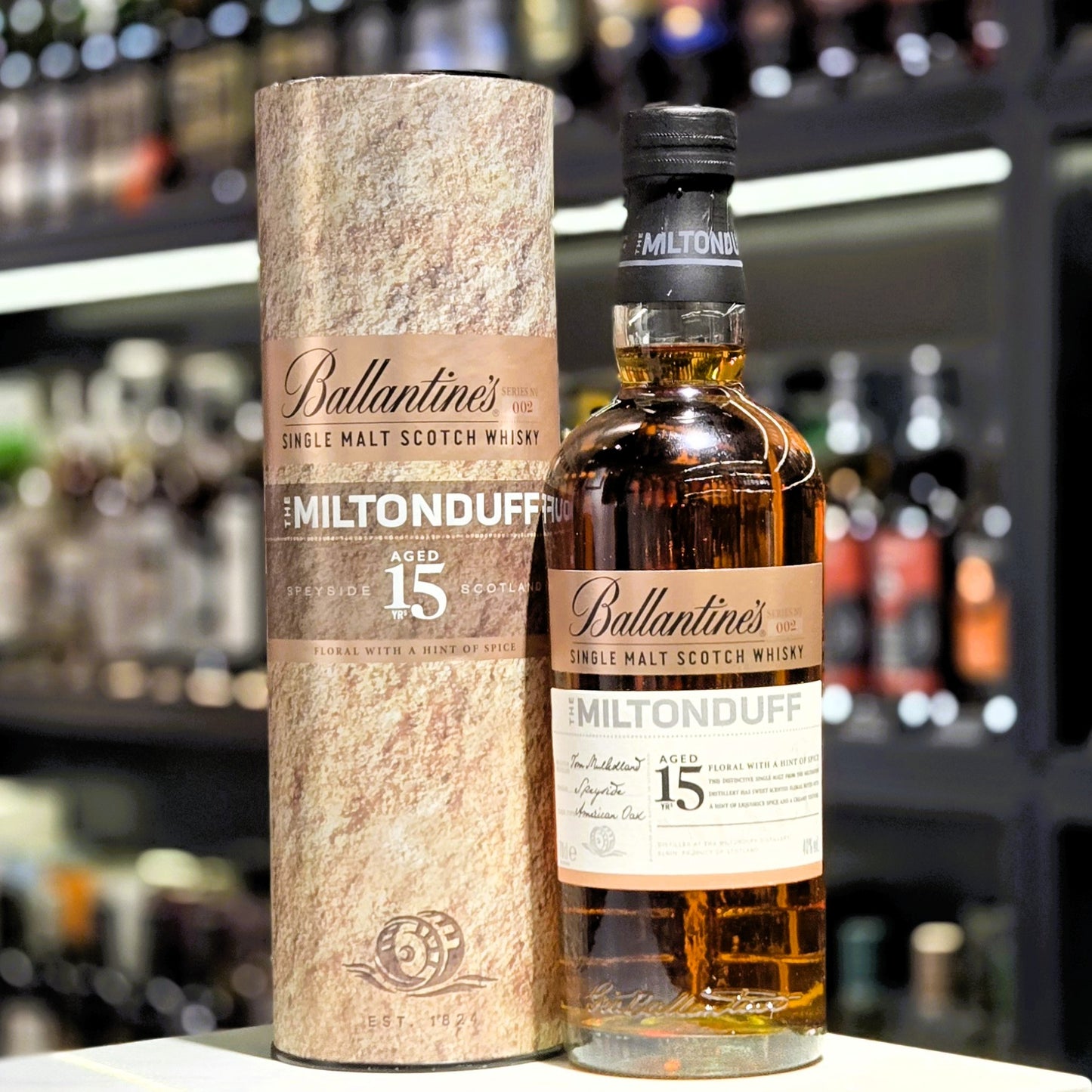 Ballantine's The Miltonduff 15 Year Old Single Malt Scotch Whisky