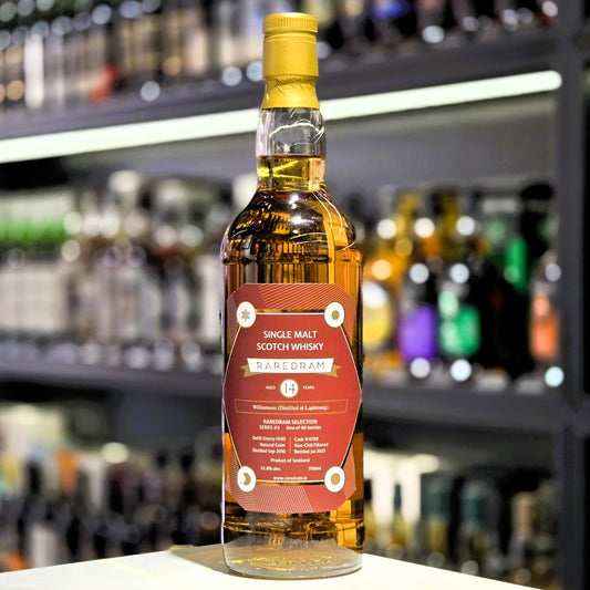 RareDram Laphroaig 14 Year Old Refill Sherry Single Malt Scotch Whisky