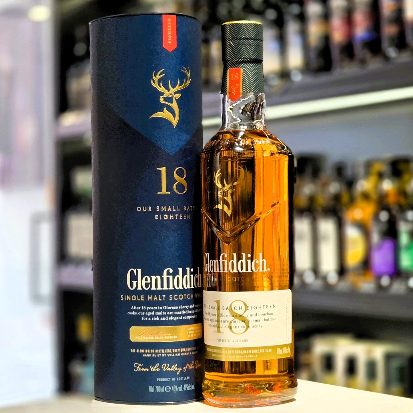 Glenfiddich 18 Year Old Single Malt Whisky