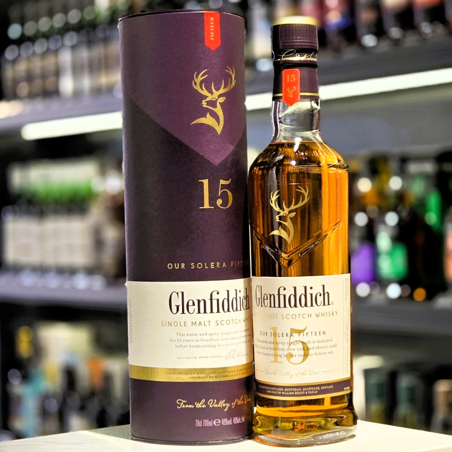 Glenfiddich 15 Year Old Single Malt Whisky