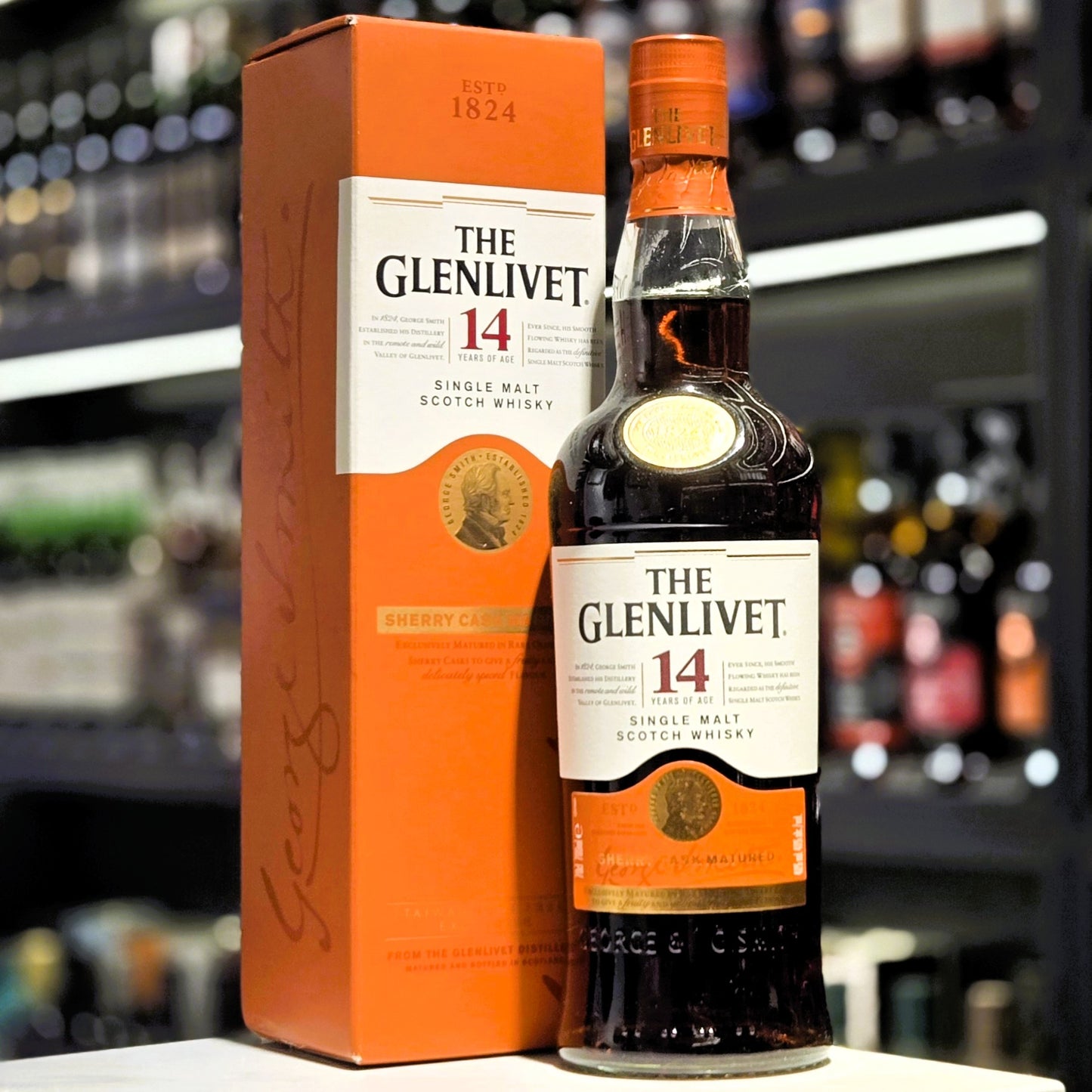 The Glenlivet 14 Year Old Sherry Cask Taiwan Exclusive Single Malt Scotch Whisky