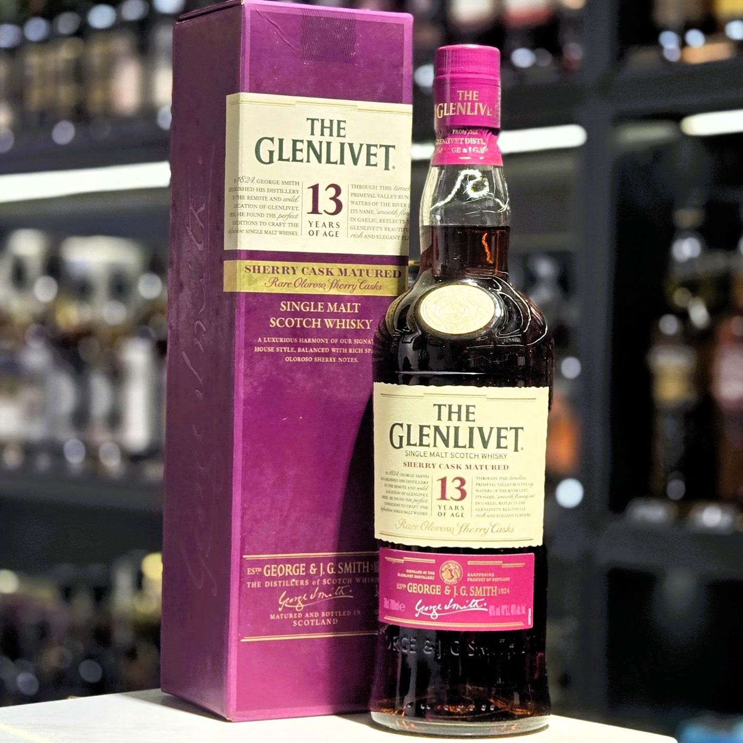 The Glenlivet 13 Year Old Sherry Cask Taiwan Exclusive Single Malt Scotch Whisky