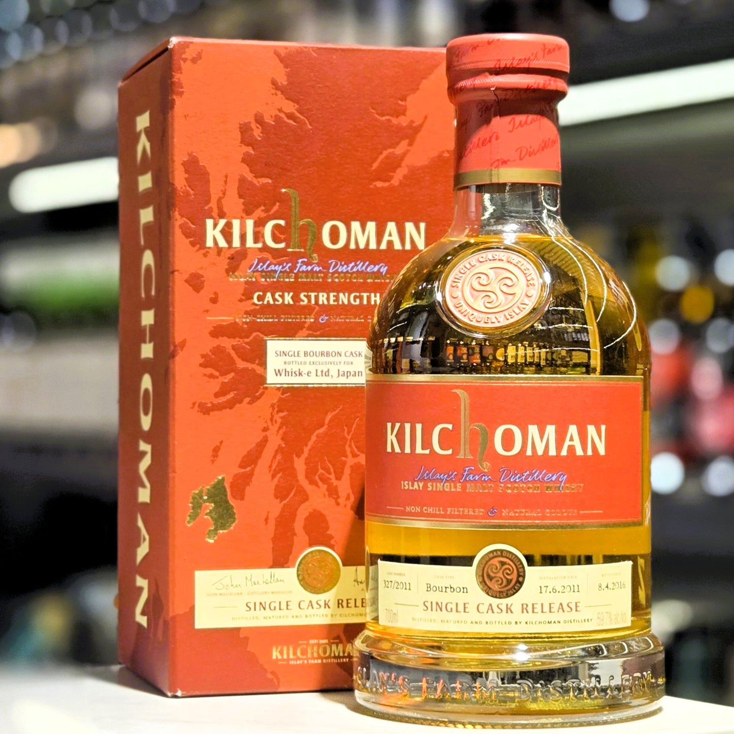 Kilchoman Single Cask Release 2011-2016 Single Malt Scotch Whisky (JP Version)