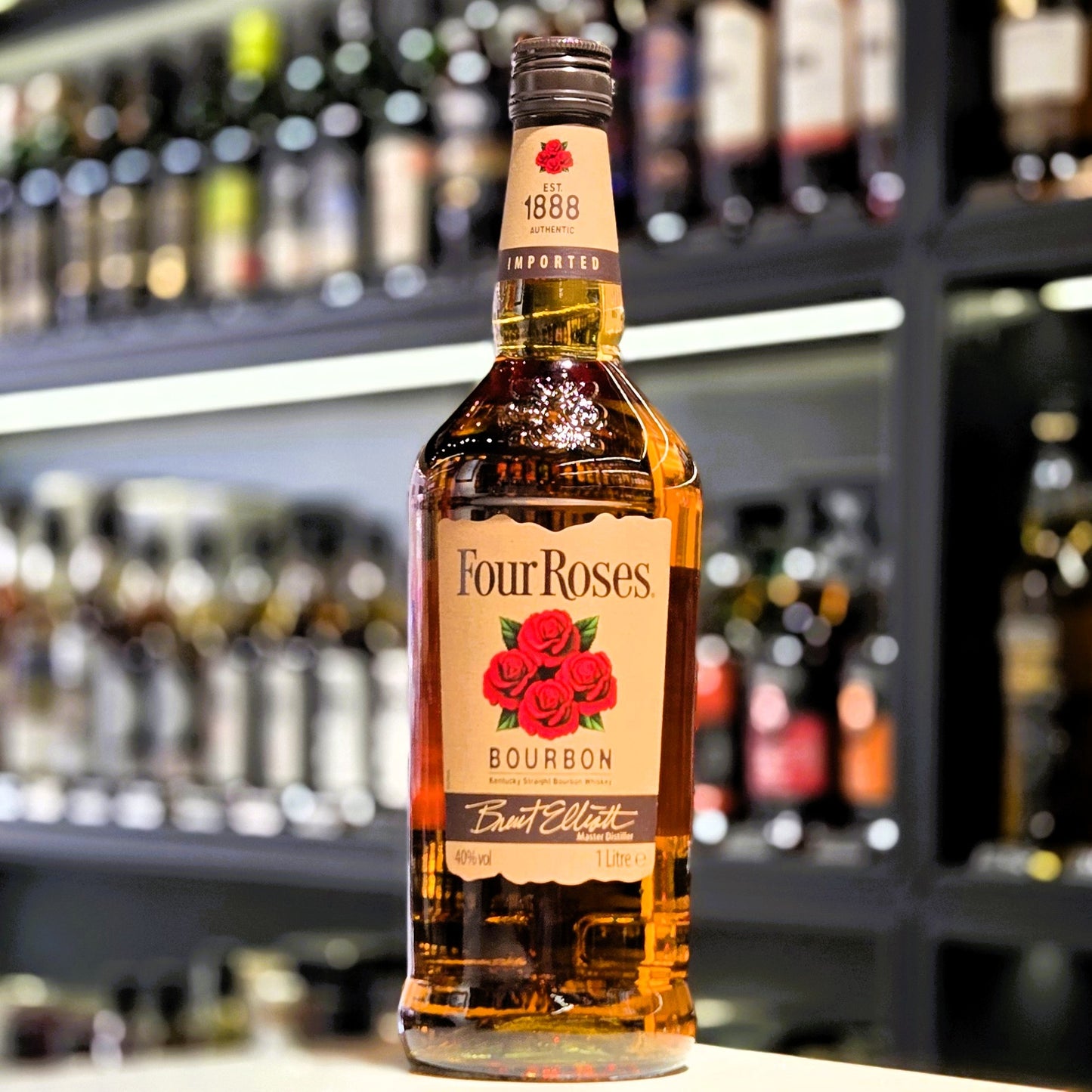 Four Roses Kentucky Straight Bourbon Whiskey (1L)