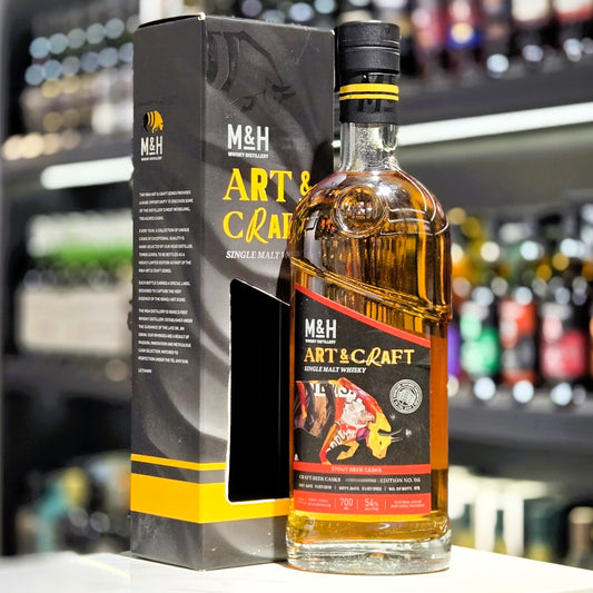 Milk & Honey Art & Craft Stout Beer Casks Israeli Single Malt Whisky